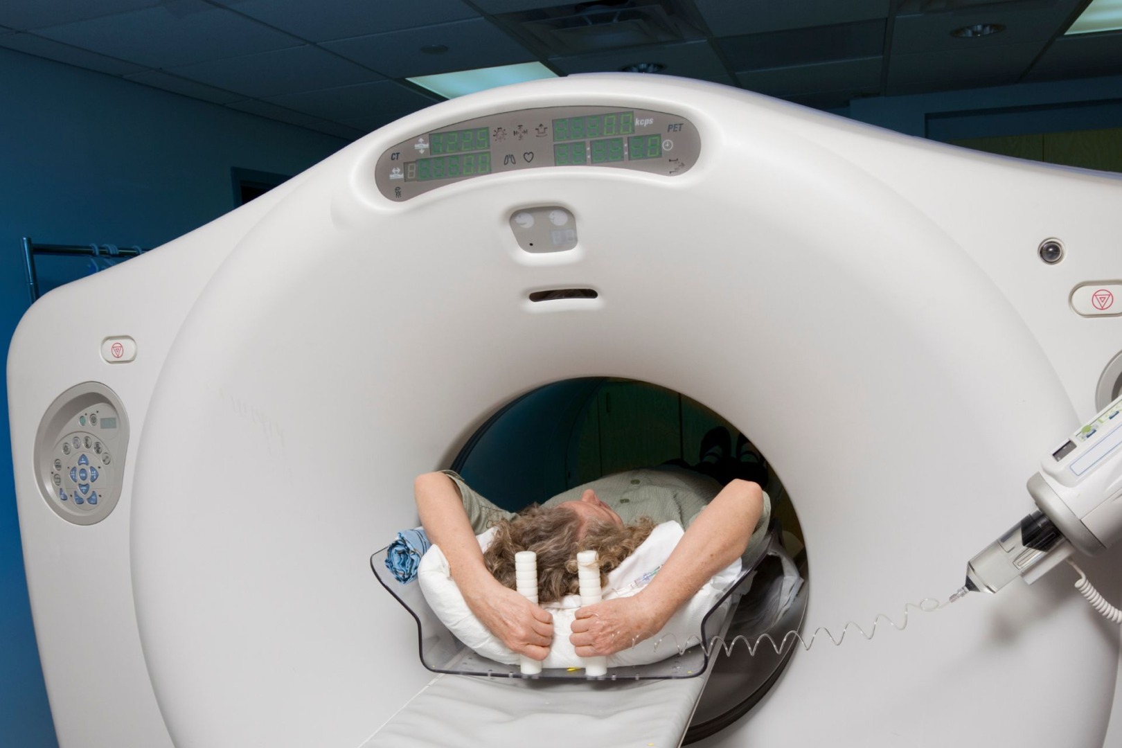 CT scan for lung nodules detection