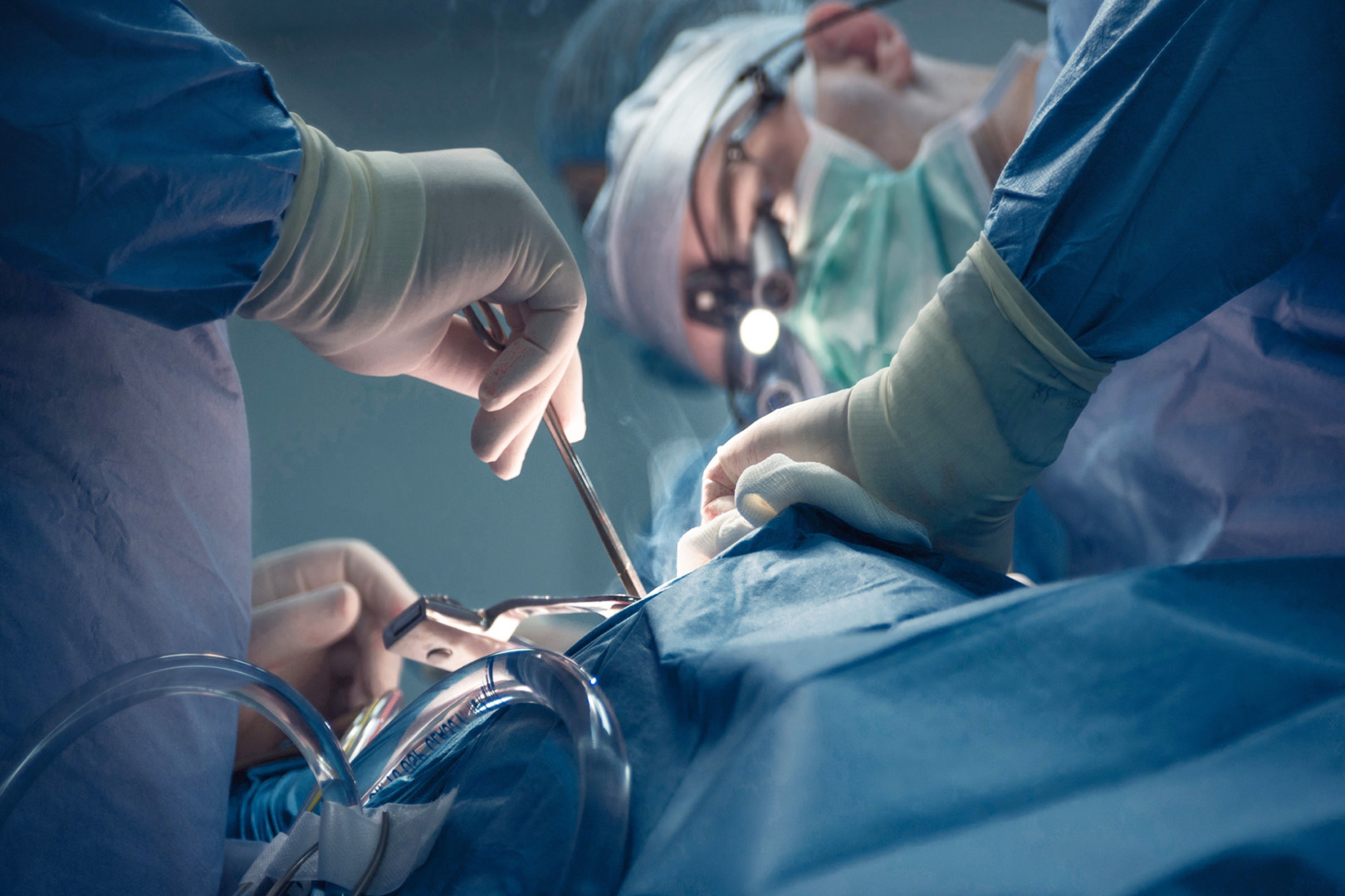 lung biopsy procedure surgery