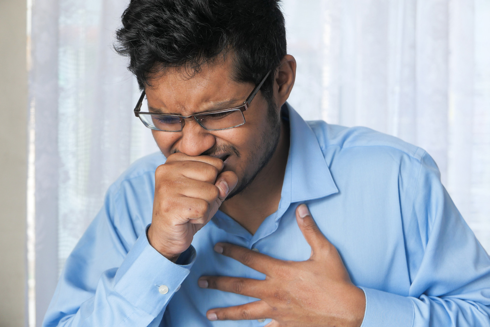 malignant lung neoplasm coughing