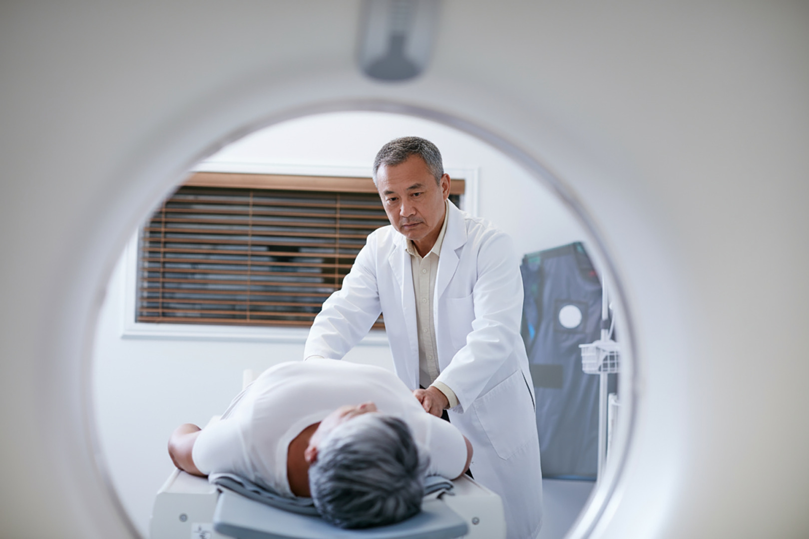 metastatic non-small cell lung cancer CT scan