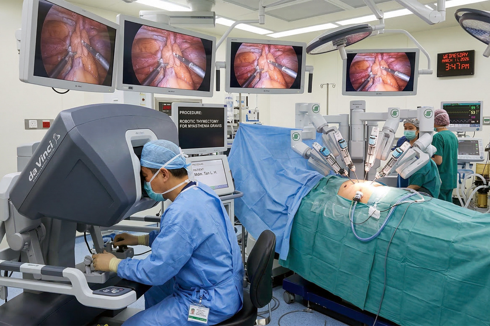 myasthenia gravis thymectomy