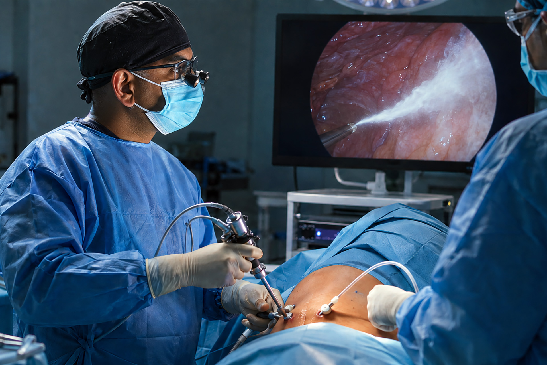 talc pleurodesis surgery